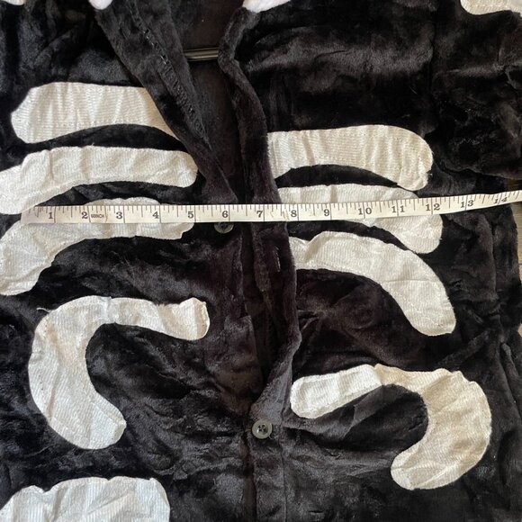 Children's Plush Skeleton Jumpsuit Costume - Picture 9 of 15